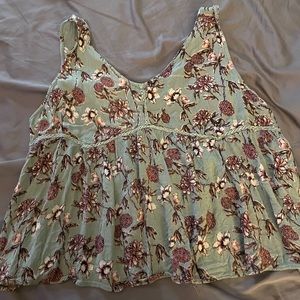 Floral tank top